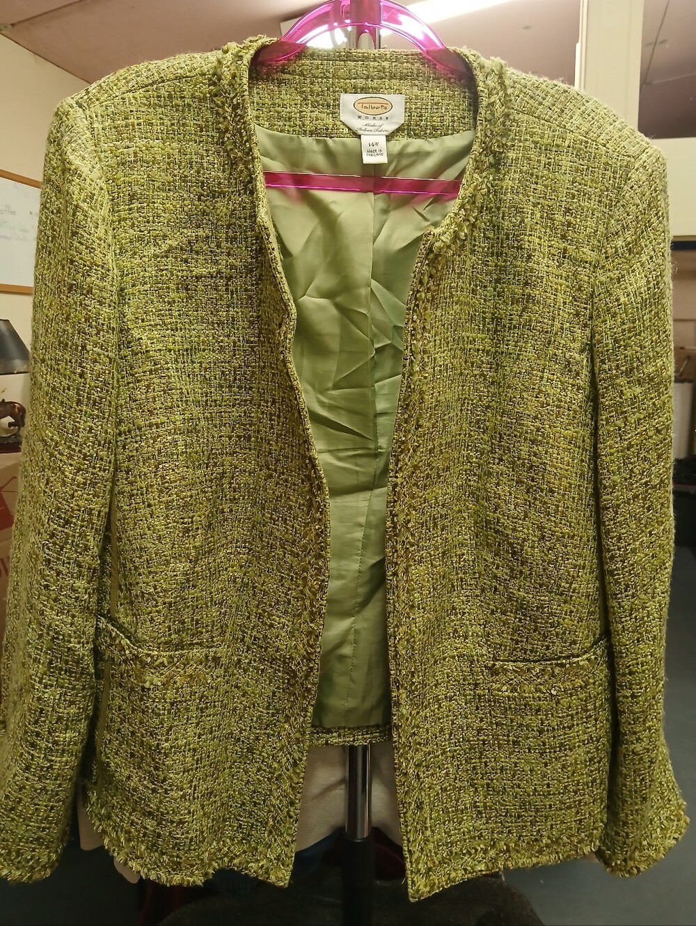 Talbots Vintage Italian Fabric Blazer